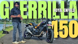 ROYAL ENFIELD GUERRILLA 450 MALAYALAM REVIEW| Guerilla 450 review