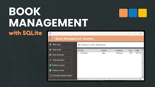 Python Book Management System with SQLite - Part 2: Insert & Retrieve Data from the Database