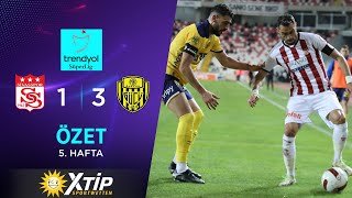 Merkur-Sports | Sivasspor (1-3) MKE Ankaragücü - Highlights/Özet | Trendyol Süper Lig - 2023/24