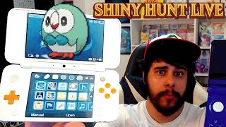 ✨Rowlet SHINY HUNT no Pokémon UltraSun no CONSOLE! (RUMO 140 RESETS +10?)