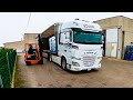 POV Truck Driving & Unloading DAF XF 🚛 Ferrara Italia 🇮🇹 Ep 40