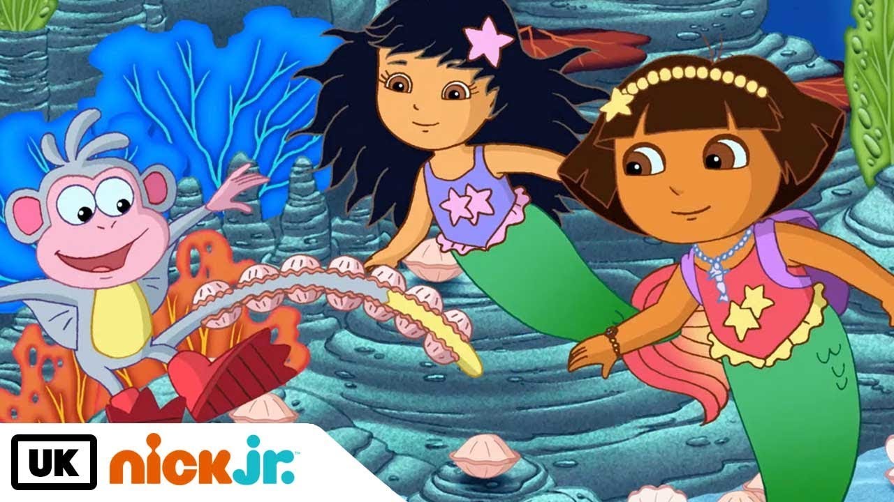 Dora The Explorer | Sea Monkey Wiggle | Nick Jr. UK - YouTube