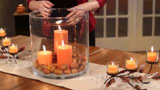 PartyLite Canada Decorating with Pumpkin Apple Cider Fragrance