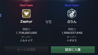 リネレボ要塞大戦30人 ぷりんvs Zephyrさま1戦目