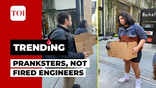 Pranked outside Twitter office after Elon Musk takes charge: These are not fired employees