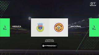 FC 25 | 9°Rodada Liga Portugal | FC Arouca vs Nacional | Liga Portugal 2024/2025 | 4K