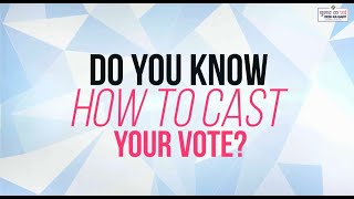 Verifying your name in the Electoral roll to casting your vote at polling stations.