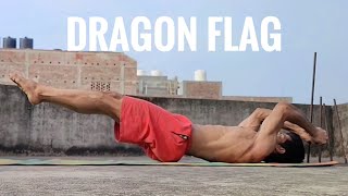 DRAGON FLAG ABS WORKOUT | Bruce Lee | Sylvester Stallone | @FITHLETE-X
