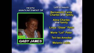 Gaby James long