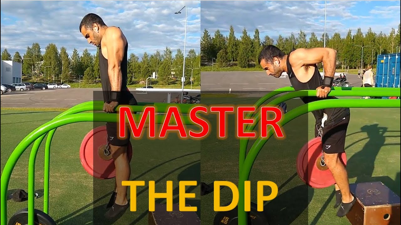 Dip Progression Beginner Tutorial English Subtitles Youtube