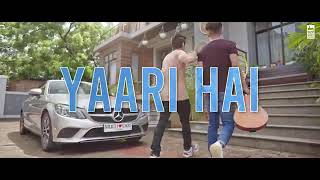 Yaara Teri Meri Yaari song/ Tony Kakkar. Siddharth Riyaz Ali upload by jagdish kanojiya