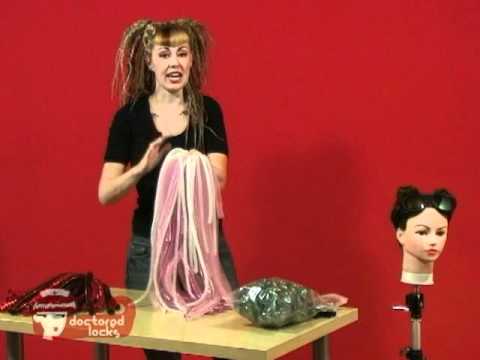 How to Make Crin Falls Cyberlox Style - DoctoredLocks.com How to Make Crin Falls Cyberlox Style - DoctoredLocks.com