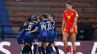 ヤングなでしこが“女王”スペイン撃破で4強　延長戦で米田博美のバックヘッド決勝ゴール【U-20女子W杯】