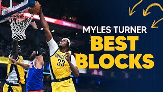 The BEST Blocks of Myles Turner's Career So Far | Indiana Pacers