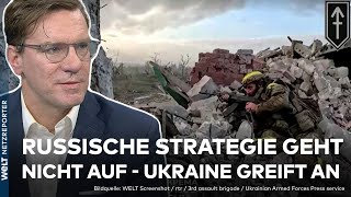 PUTINS KRIEG: Selenskyj erhöht diplomatischen Druck - Seine Armee treibt Russen aus Stellungen