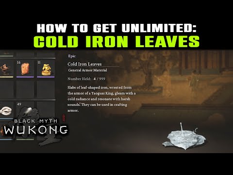 Where to find cold iron leaves in Black Myth Wukong