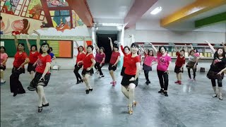 店鳳單人舞-超級巨星. line dance排舞. Solo Dance.