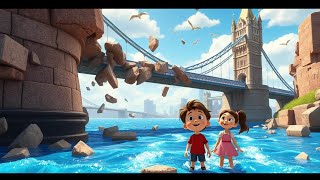 London Bridge Is Falling Down | Classic Nursery Rhyme for Kids | Fun and Educational Song