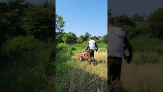 茨城県　笠間市　空き地　駐車場　草刈り　