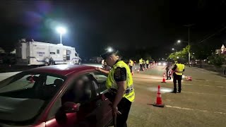 Riding along with Suffolk police as they crack down on drunk driving