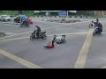 Kem4langan 2 motor di Simpang Jamek Merbau, Kota Bharu