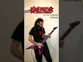 kreator totalitarian terror guitar cover