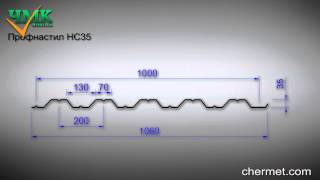 Профнастил НС35