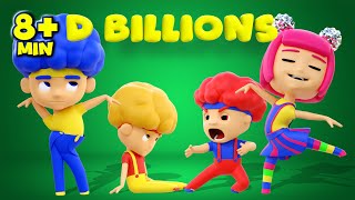 Chicky, Cha-Cha, Lya-Lya, Boom-Boom with New Heroes + MORE D Billions Kids Songs