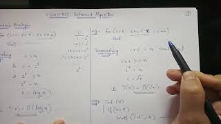 Time Complexity of Iterative Algorithms #3
