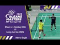 Ikhsan Leonardo Imanuel Rumbay Vs Leong Jun Hao #OrleansMasters2022 #OrleansMasters #Badminton