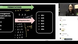 Concept Of Permutation | Shivani Sharma | CA Foundation#noteswithnazni #permutation #subscribe