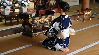 Une famille au Japon: art of kimono