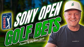 PGA Golf Picks Sony Open in Hawaii 2025 | FREE PGA Bets, Picks, Plus Player \u0026 Course Breakdowns!