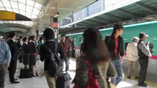 【祝東北新幹線全線運転再開】2011.4.29東京駅 / Tohoku Shinkansen RESTARTED!!