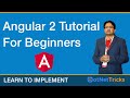 Angular 2 Tutorial For Beginners | Learn Angular 2 From Scratch