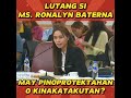 Lutang Moments ni Ms. Ronalyn Baterna | Ipasok sa Witness Protection Program