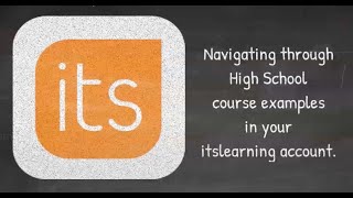 itslearning: High School Course Examples