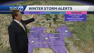 Winter storm to bring some snow, impact wind and freezing cold