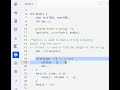 String Reverse Program in C