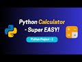 Calculator App in Python – Super Easy! | Python Project 1