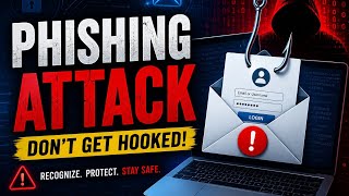 PHISHING SCAM 😱|| How Hackers Trick You || #PhishingAttack #CyberSecurity #OnlineScam #SparxLearning