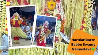 Bhagvaan Shri Babbu Swamy Daivastana Haridarikatte Mukka  Kordabbu Nemostava|vaidyanatha Babbu Swami