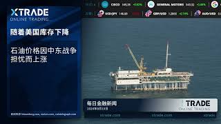 Xtrade   每日财经新闻 15 08 2024