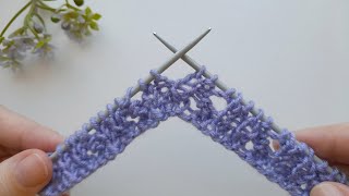 I knitted a sweater with this pattern in 2 days - Easy and Beautiful knitting pattern