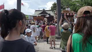 辻堂諏訪神社　まつり　人形山車おはやし奉納　2024/07/27  a8