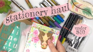 Stationery Haul: Everything under $10! | Hand Lettering Supplies