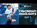 Paul Takes On Cobolli; Khachanov Plays Cerundolo | Cincinnati 2024 Highlights Day 1