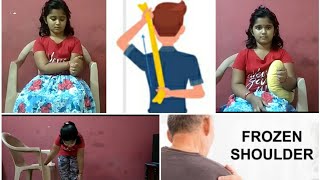 தோள்பட்டை வலி தீர, எளிமையான பயிற்சி 👉Frozen shoulder/தோள்பட்டை தசை சுருக்கம் என்றால் என்ன?