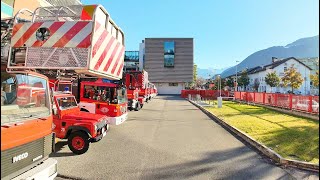 Drohnenrundflug durch die Berufsfeuerwehr Bozen