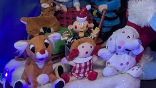 Gemmy Animated Rudolph The Red-Nosed Reindeer Island Of Misfit Toys Scene